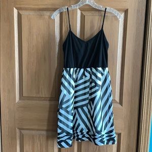 Black and White Dress